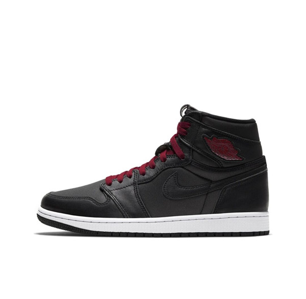 Women's Running Weapon Air Jordan 1 Black Shoes 0178 Women's Running Weapon Air Jordan 1 Black Shoes 0178